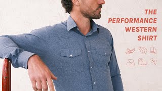 The Performance Western Shirt from Woodies [upl. by Ecadnac]