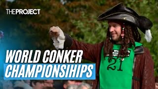 Wide World Of Pete  World Conker Championships Kick Off In The United Kingdom [upl. by Anirres]