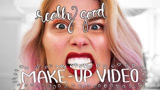 Do Whitening Strips Really Work A Really Good MakeUp Tutorial [upl. by Omor577]