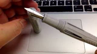 Stone Mask 2 3D printed fountain pen [upl. by Teodorico]