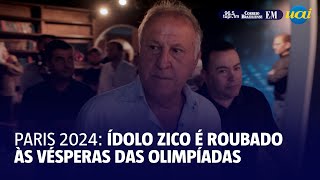 Paris 2024 ídolo Zico é roubado às vésperas das olimpíadas [upl. by Delano]