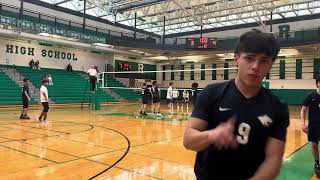 CA vs Ridgewood VarsityJV Boys Volleyball [upl. by Dihsar]