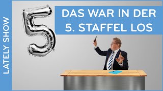 Das war in der 5 Staffel der SHOW los  Die LATELY SHOW mit Florian Strzeletz [upl. by Cassandre]