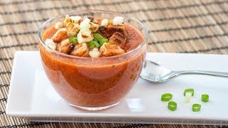 How to Make Gazpacho  Gazpacho Andaluz Recipe [upl. by Addison965]