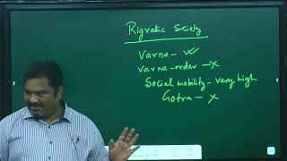 Indian History Rigvedic Period Society  UPSC By Mukesh Sahay Sir [upl. by Ahsinauj997]