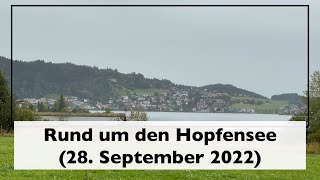 Rund um den Hopfensee 28 September 2022 [upl. by Sollie]