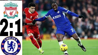 Highlight Liverpool vs Chelsea  2  1   Premier league England 2024 [upl. by Eldnik]