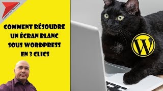 Comment résoudre un écran blanc sous Wordpress en 3 clics [upl. by Gertrud]