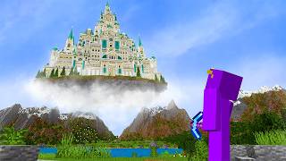 I Discovered a Minecraft Sky Civilization [upl. by Brandtr]