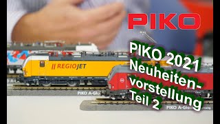 PIKO V095 Neuheitenvorstellung 2021  Teil 2 [upl. by Vastha]