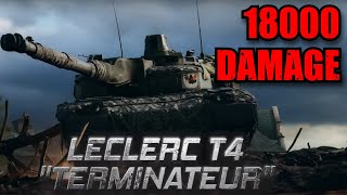 18000 Damage feat Leclerc T4 No Bots Were Harmed In The Making Of This Video WoT Console [upl. by Gaelan719]