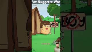 Pov Nuggette Won Won t let Polo In The Camp cartoon shorts [upl. by Enirbas]