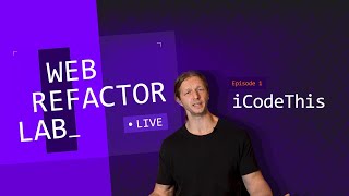 Live UIUX Refactoring of iCodeThis [upl. by Adnav]