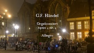 Händel Orgelconcert op4 no4  deel 4 Allegro [upl. by Dnalsor809]