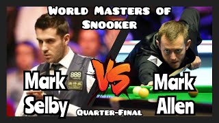 Mark Selby vs Mark Allen  World Masters of Snooker 2024  QuarterFinal Live Full Match [upl. by Chlori]