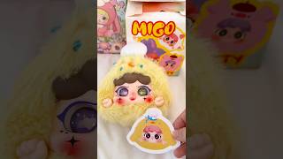 Migo Animal party💛 unboxing migo blindbox cute plush kawaii fyp [upl. by Nola]