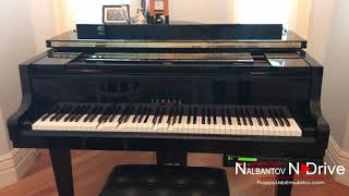 Yamaha Disklavier DKC100R upgraded with Nalbantov NDrive Slim floppy emulator [upl. by Robison745]