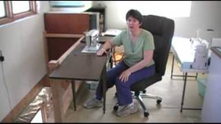 Quilting Ergonomics  How to Be Comfortable While You Quilt or Sew [upl. by Anerac]