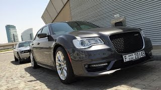 2015 Chrysler 300 SRT8 First Drive in Dubai [upl. by Granoff]