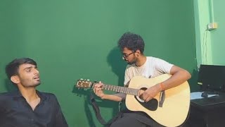 Aadat  jal  Atif aslam  Acoustic cover [upl. by Eednyl281]