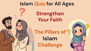 Pillars of Faith Imanin Islam QuizIslamic General knowledgeIslam Quizislamic quranquiz [upl. by Etnasa867]