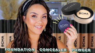 BRAND NEW RCMA FOUNDATION CONCEALER  POWDERS [upl. by Adyela]