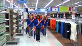 Olentangy Orange Marching Band Plays Walmart [upl. by Llohcin601]