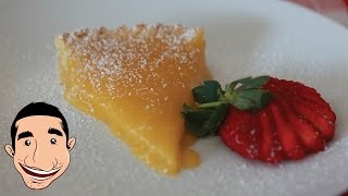 LEMON TART RECIPE  How to Make a Lemon Pie  Italian Food Recipes [upl. by Eiliak]