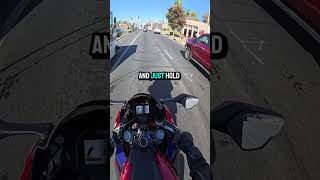 Downshifting on motorcycle motorcycle bikeride bikedriving drivinglessons youtubeshorts [upl. by Adiuqal]