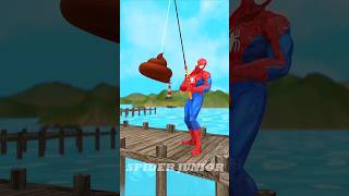 Who Is Stronger Superheroes 💪 Spiderman Vs Jokers Gta V Challenge 🔥 shorts spiderman [upl. by Sparks683]