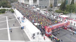 ATHENS HALF MARATHON 2018  OFFICIAL VIDEO by VMAdigital [upl. by Ellekcim]