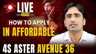 New Affordable Housing Project in Sohna  4S Aster Avenue 36 Details l How to apply affordable [upl. by Gnehc998]