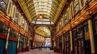 Leadenhall market HARRY POTTER location London [upl. by Nagap]