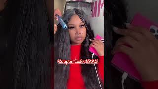 40Inch Hair Sew In Weave On Scalp  No Leave Out w Crimped Curl Tutorial FtUlaHair ​ [upl. by Edualc]