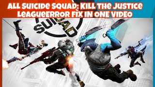 Fix cheat Error Disable HardwarecrashingNOT LOADING TEXTURSuicide Squad Kill the Justice League [upl. by Su]