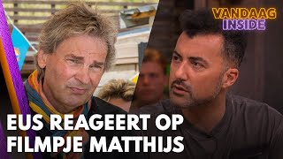 Eus reageert uitgebreid op ophef rondom filmpje van Matthijs van Nieuwkerk  VANDAAG INSIDE [upl. by Ecinereb]