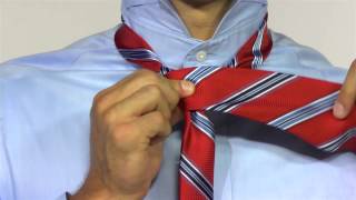 How To Tie A Tie Windsor Knot [upl. by Gnaw900]