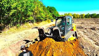 Drainage Tile Installation driftlessadventureskim [upl. by Housum667]