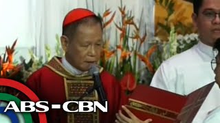 Archbishop Jose Cardinal Advincula presides over Misa Mayor at the Quirino Grandstand nazareno2024 [upl. by Ocsecnarf]