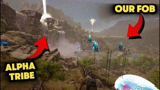 RAIDING THE ALPHA TRIBE ARK SURVIVAL EVOLVED [upl. by Otrebireh318]