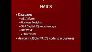 NAICS [upl. by Martel]