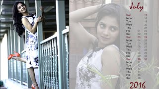 Sayali Sanjeevs Glamorous Photoshoot For Calendar 2016  Gauri From Kahe Diya Pardes [upl. by Spurgeon]