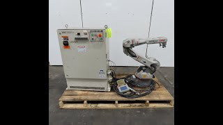 SKU 248904 2004 Yaskawa Motoman UP6 6Axis Robot amp XRC 2001 Controller ERCRUP6RB10 230V [upl. by Kendall]