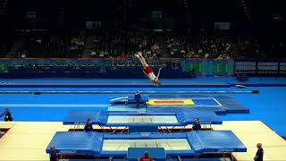 JOHANSEN Valdemar DENM2023 Trampoline WorldsQualificationTrampolineR1 [upl. by Dickinson737]