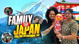 Part 1 Japanil oru Family Trip 😜 [upl. by Roxine]