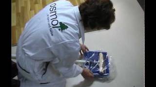 Applying OSMO Polyx Original Hardwax Oil 3054 [upl. by Caye]