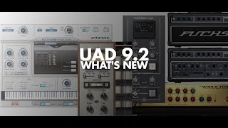 Universal Audio UAD 92 New Plugins Test [upl. by Rehnberg523]