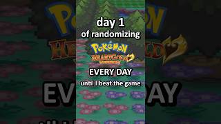 Day 1 of randomizing pokemon every day pokemon nuzlocke jdruse [upl. by Adner]