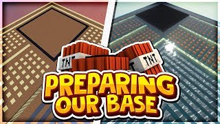 PREPARING OUR BASE FOR TNT  Minecraft Factions  VanityMC  Versus 3 [upl. by Eimareg]