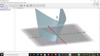 Graficar función de dos variables en GeoGebra Matemáticas [upl. by Apollo]